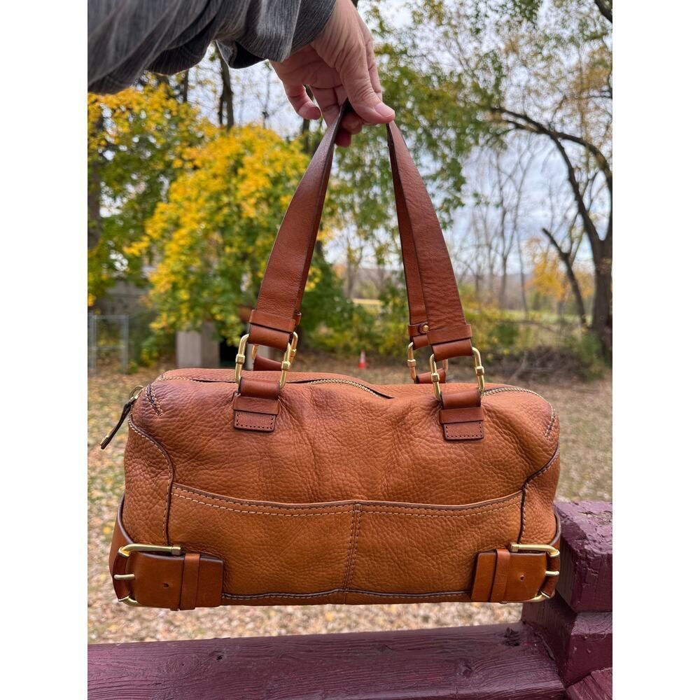 Michael Kors tan leather handbag